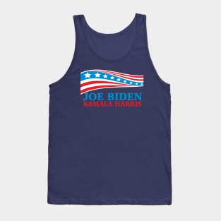 Joe Biden Kamala Harris 2020 American Flag Tank Top